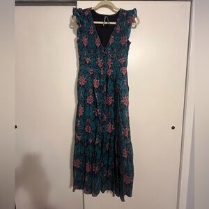 Anthropologie The Peregrine Midi Dress